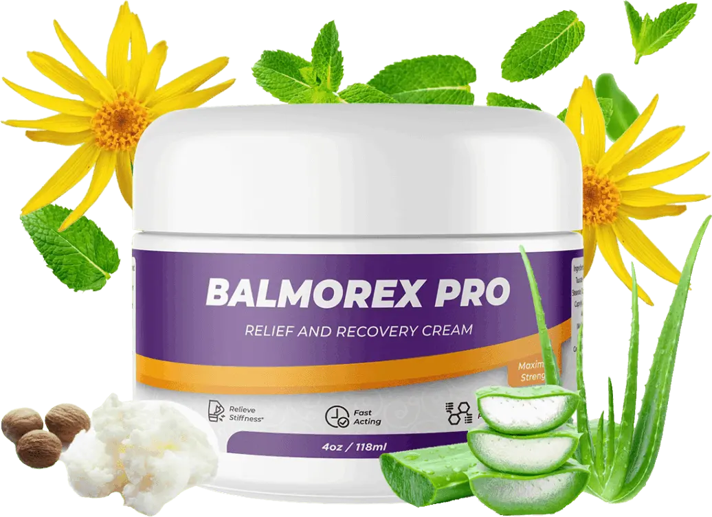 Balmorex Pro Joint and Muscle Relief Cream Jar